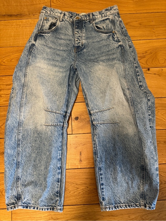 We The Free Denim - Missy Free people “We The Free” Light Blue Relaxed Fit Women's Jeans